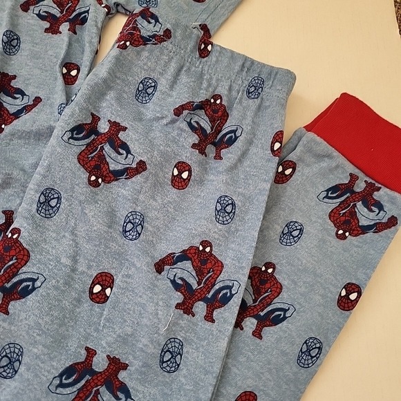 Marvel Spider-man Size 10 2 Piece Pajama Set Short Sleeve And Pants New Comics - Picture 4 of 6